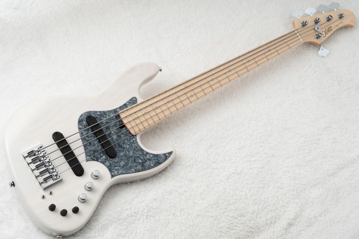 XJ-1T 5st -White Blonde / Black Pearl Pickguard- #3876