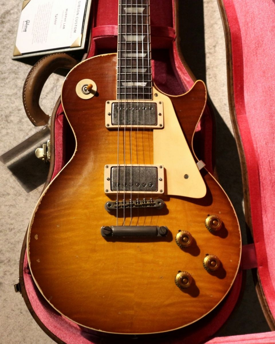 Murphy Lab 1959 Les Paul Standard Heavy Aged ~Slow Iced Tea Fade
