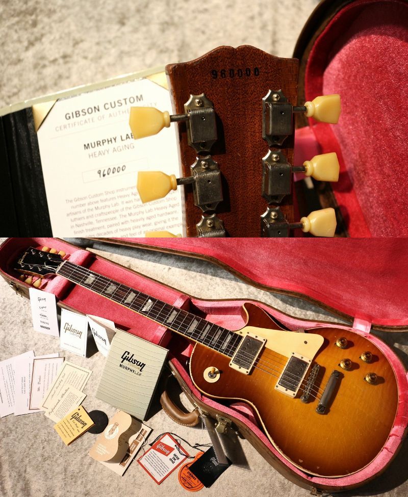 Murphy Lab 1959 Les Paul Standard Heavy Aged ~Slow Iced Tea Fade