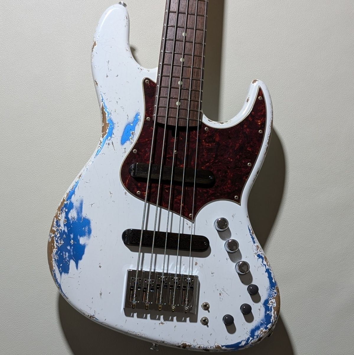 XJ-1T 5st Alder/R Heavy Aged -Olympic White over Lake Placid Blue