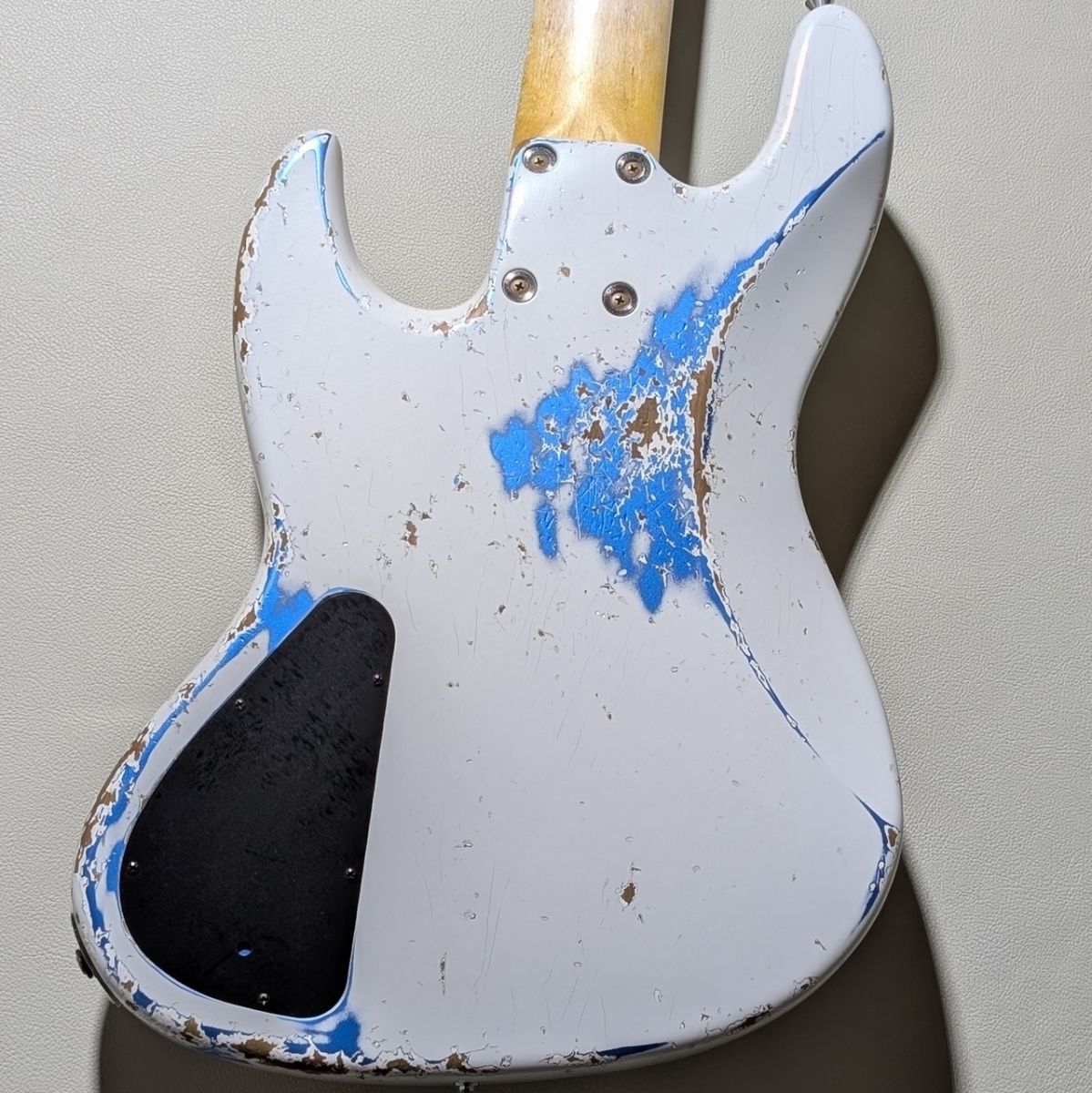 XJ-1T 5st Alder/R Heavy Aged -Olympic White over Lake Placid Blue