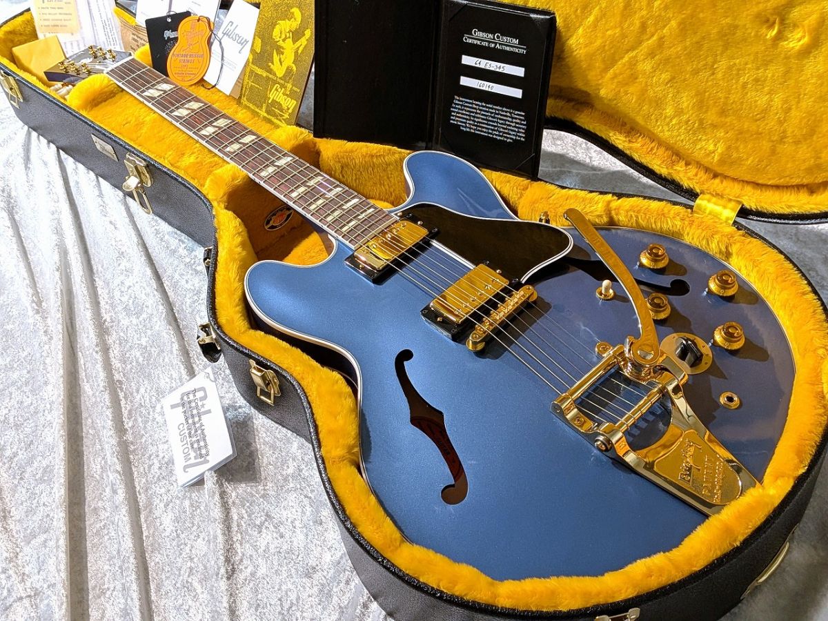 1964 ES 345 Pelham Blue Varitone Bigsby VOS GH | 【クロサワ楽器店