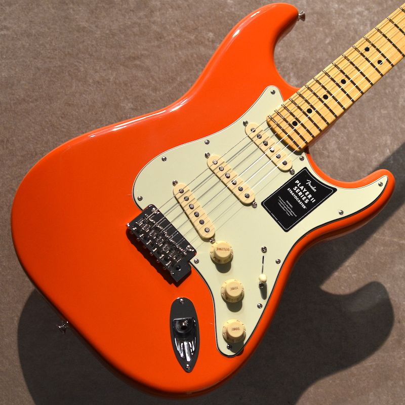Player II Stratocaster Maple Fingerboard ～Rallye Orange