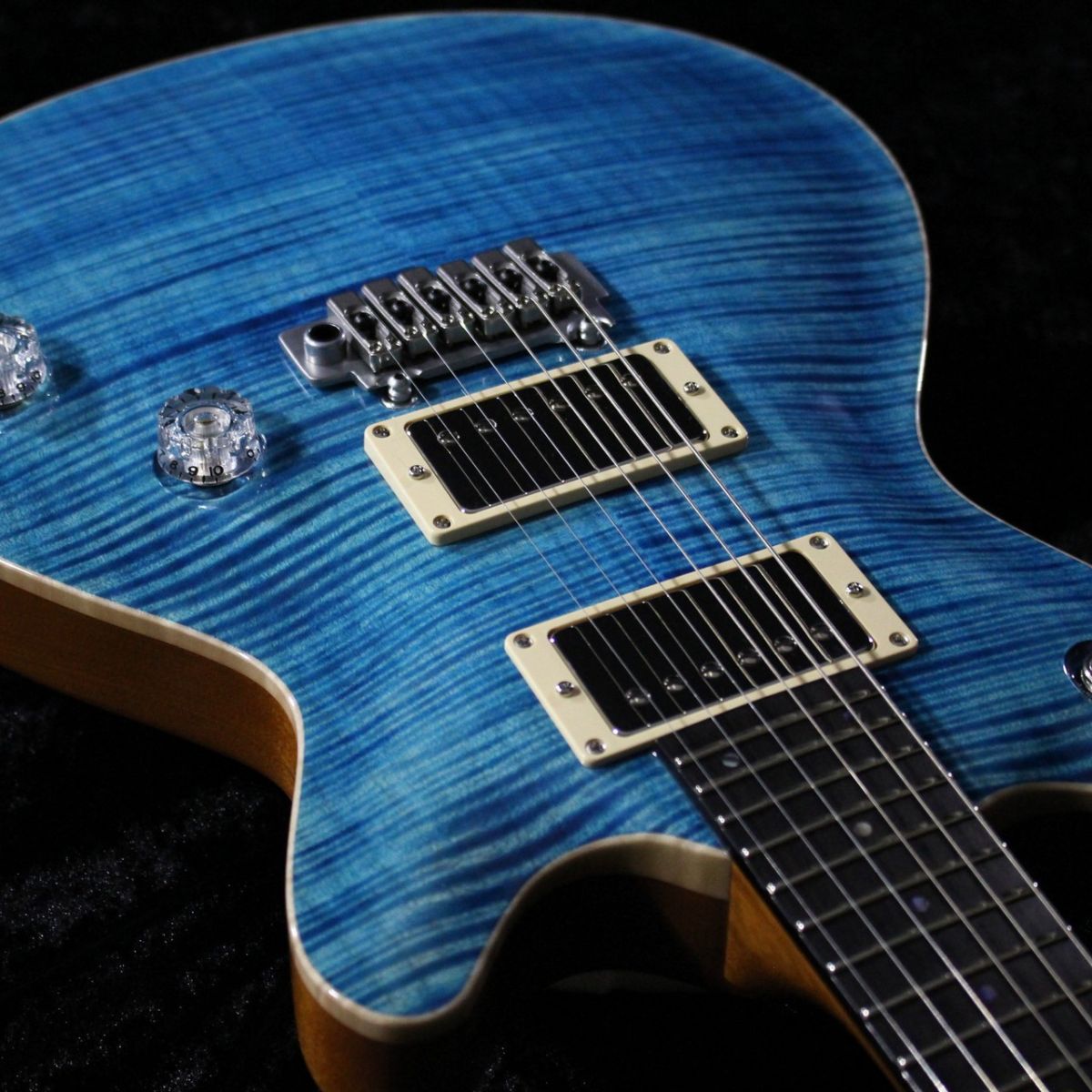 Kurosawa Limited Arc-STD24 5A Flame Maple / Blue Steel