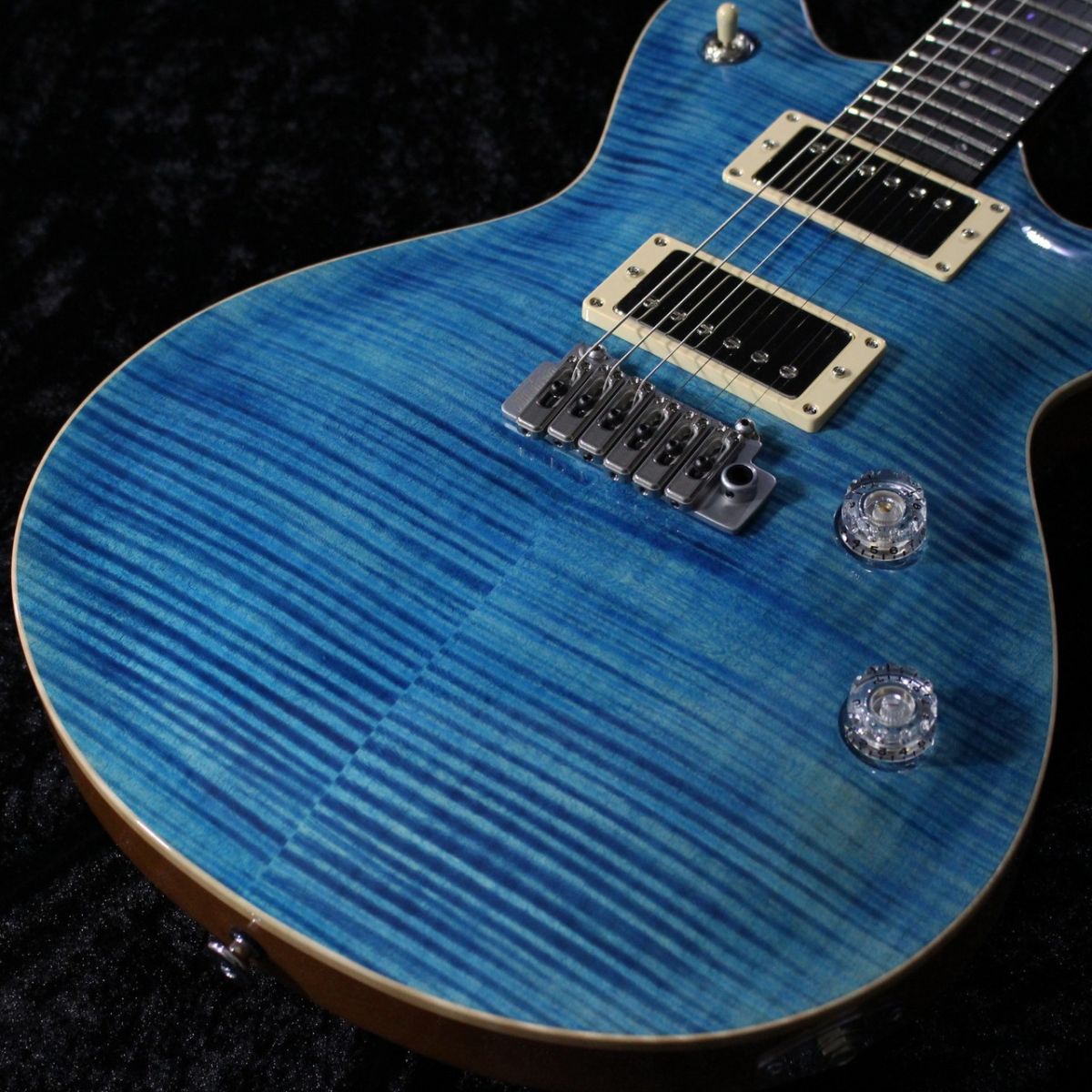 Kurosawa Limited Arc-STD24 5A Flame Maple / Blue Steel