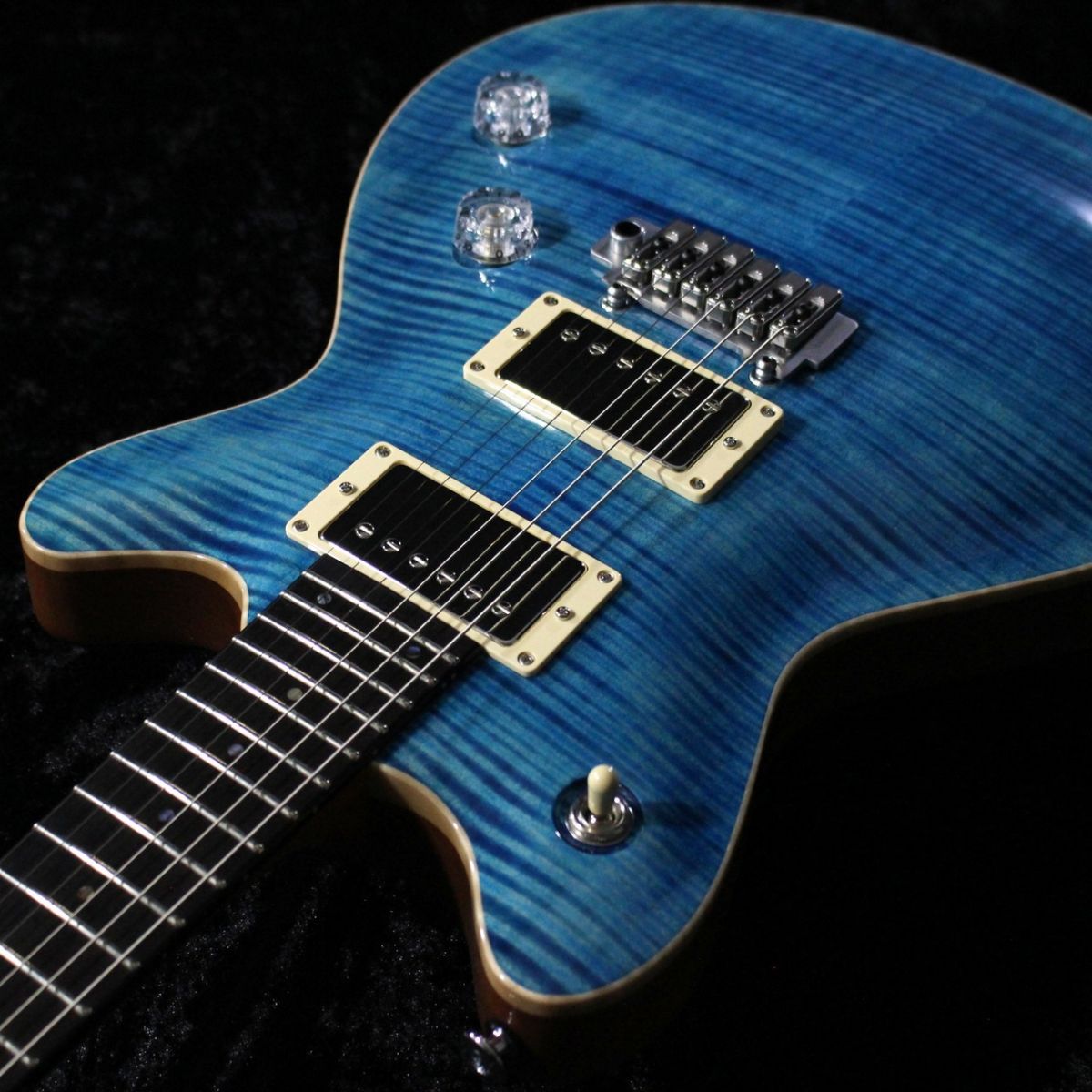 Kurosawa Limited Arc-STD24 5A Flame Maple / Blue Steel