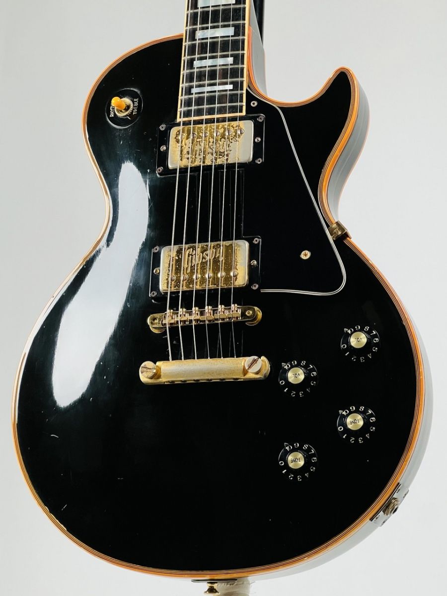 激レア イギリスアンティーク D.C.L スラブ Les Paul Custom -Ebony-【1972年製VINTAGE】【4.38kg】 | 【クロサワ