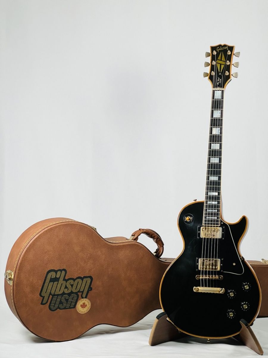 激レア イギリスアンティーク D.C.L スラブ Les Paul Custom -Ebony-【1972年製VINTAGE】【4.38kg】 | 【クロサワ