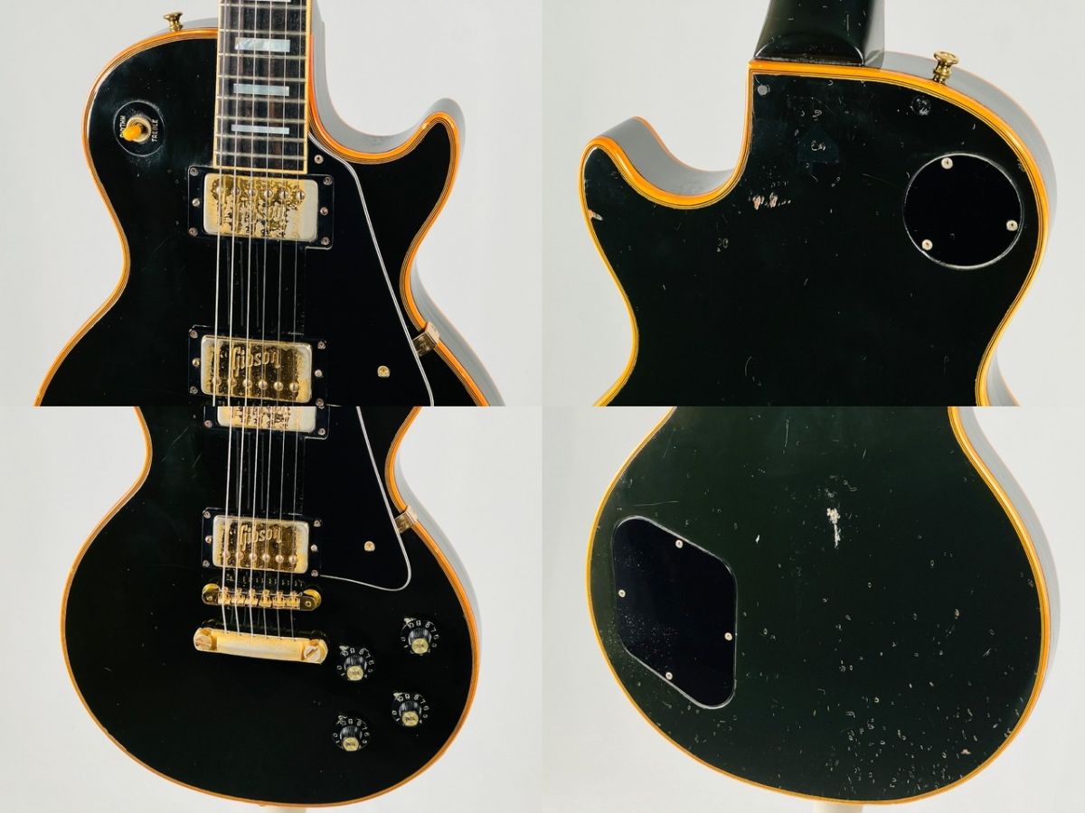 激レア イギリスアンティーク D.C.L スラブ Les Paul Custom -Ebony-【1972年製VINTAGE】【4.38kg】 | 【クロサワ
