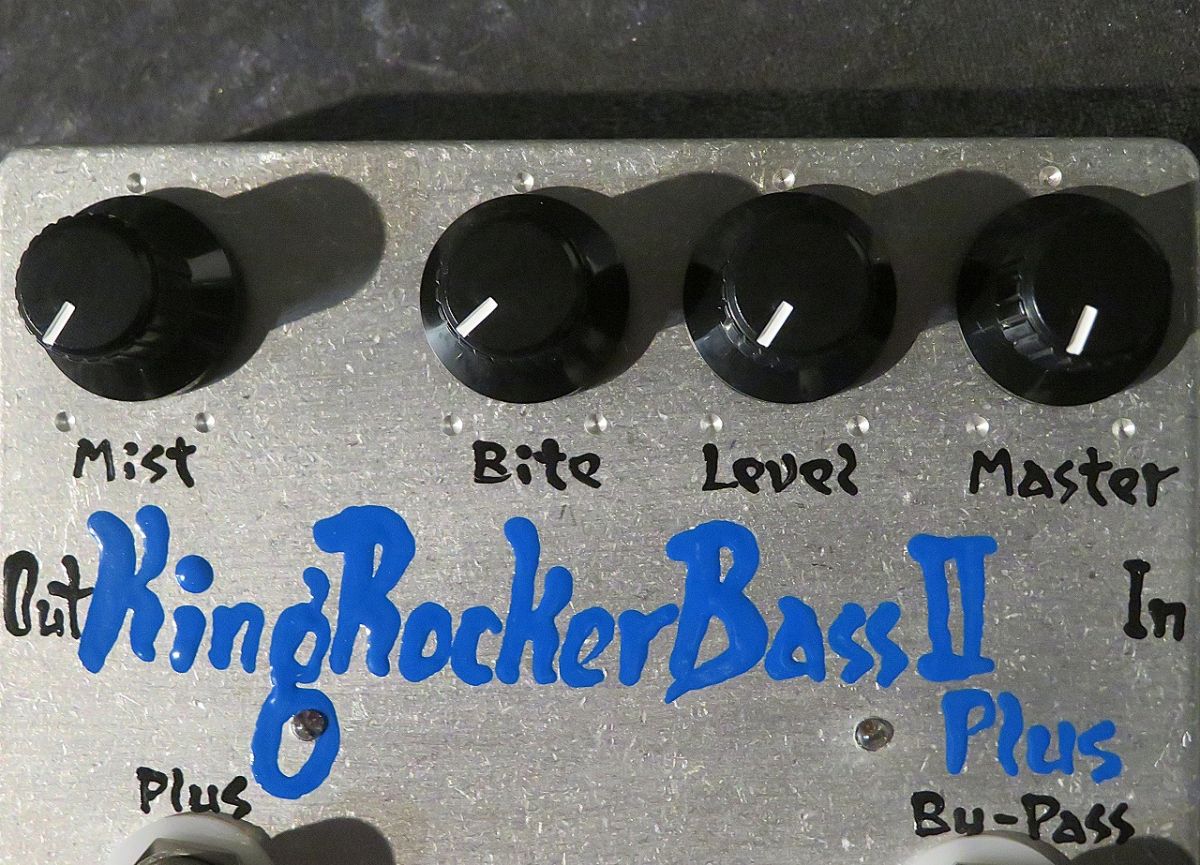 King Rocker Bass II Plus ベース用プリアンプ/ドライブペダル