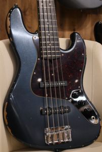木軸ペン　ラッカー仕上げ　楽器　ギター　青 JB-5, Modern Vintage -Deep Lake Placid Blue- Aged #080144【4.5kg