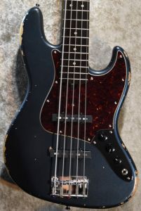 大幅値下げ Great Lake ヴィンテージギター (型番不明) JB-5, Modern Vintage -Deep Lake Placid Blue- Aged #080144【4.5kg