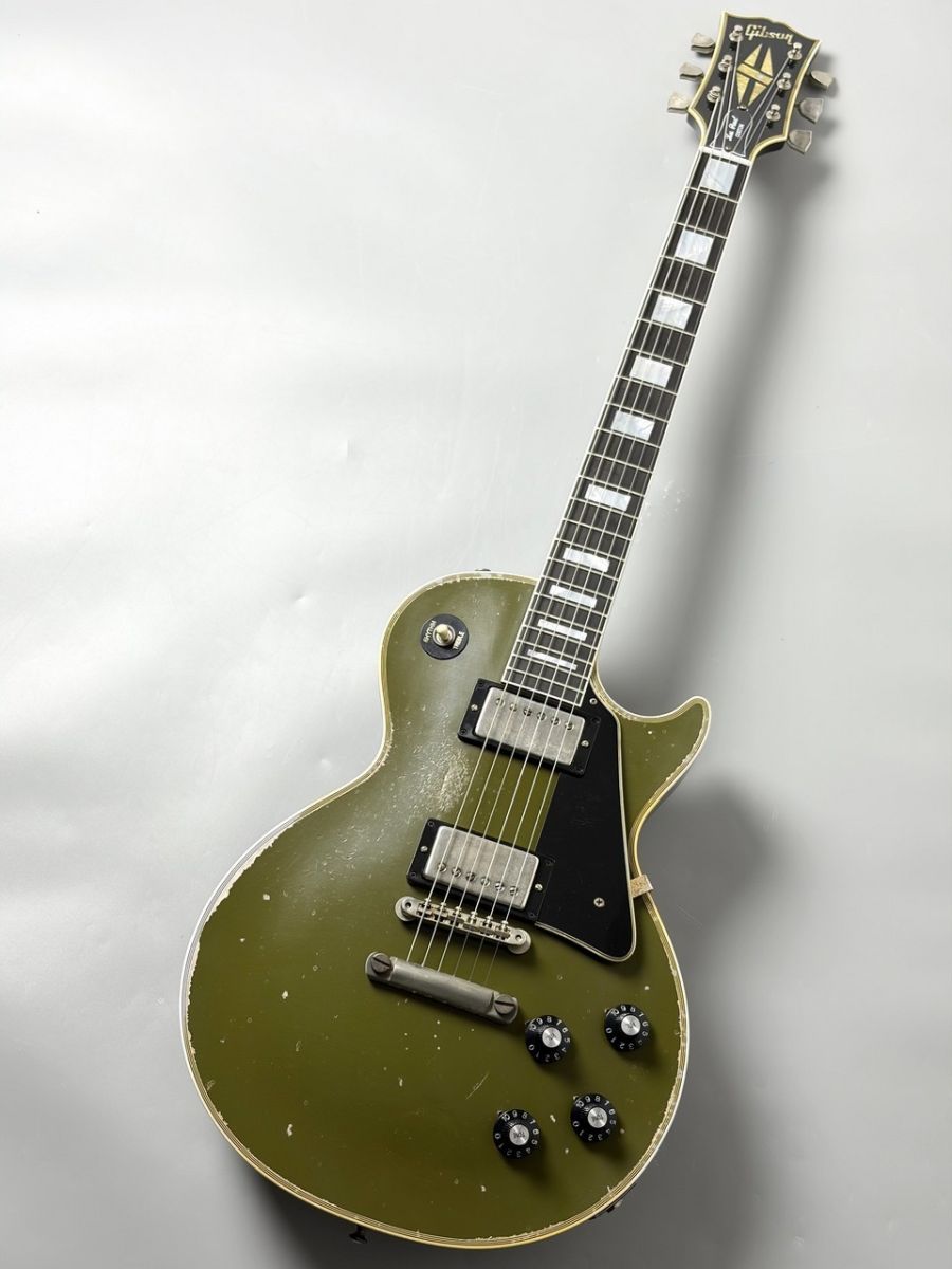 Murphy Lab 1968 Les Paul Custom Reissue Heavy Aged Olive Drab Top