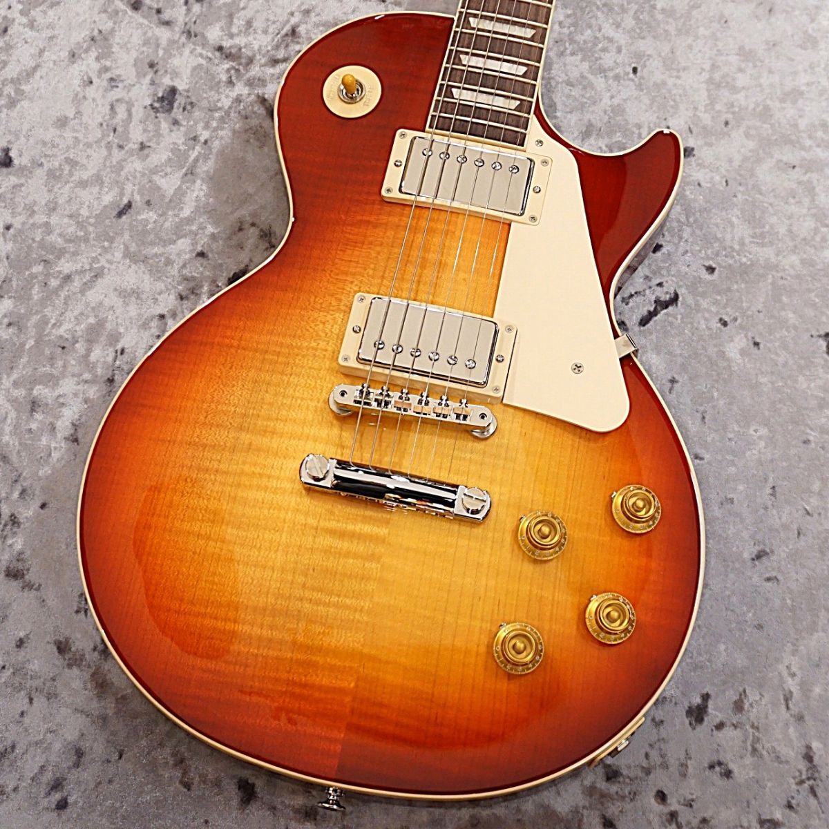 【調整済】GIG クロサワ楽器　エレキギター　レスポール　美品 Les Paul Standard '50s Figured Top Heritage Cherry Sunburst