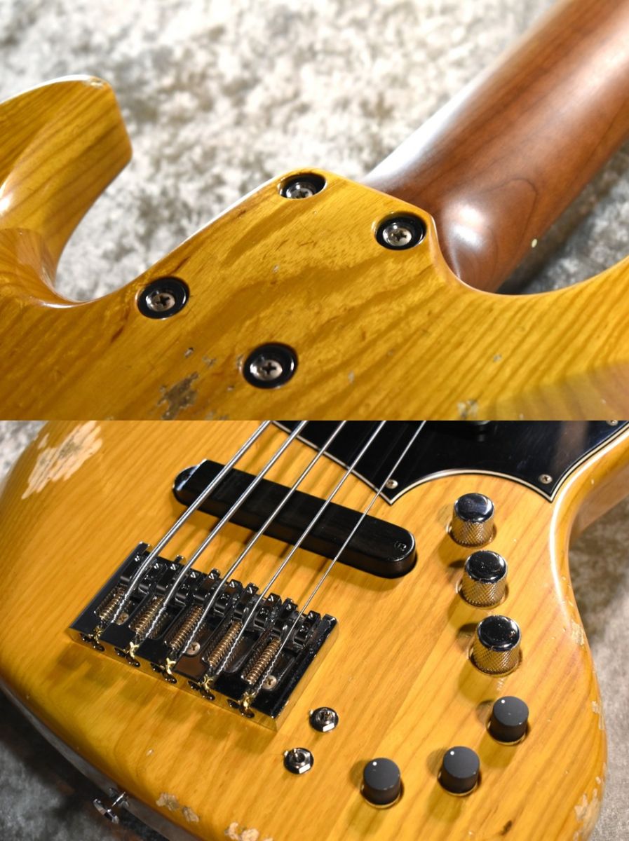 XJ-1T 5st Ash RM-Neck RM-FB -Vintage Natural -Lacquer M-Aged