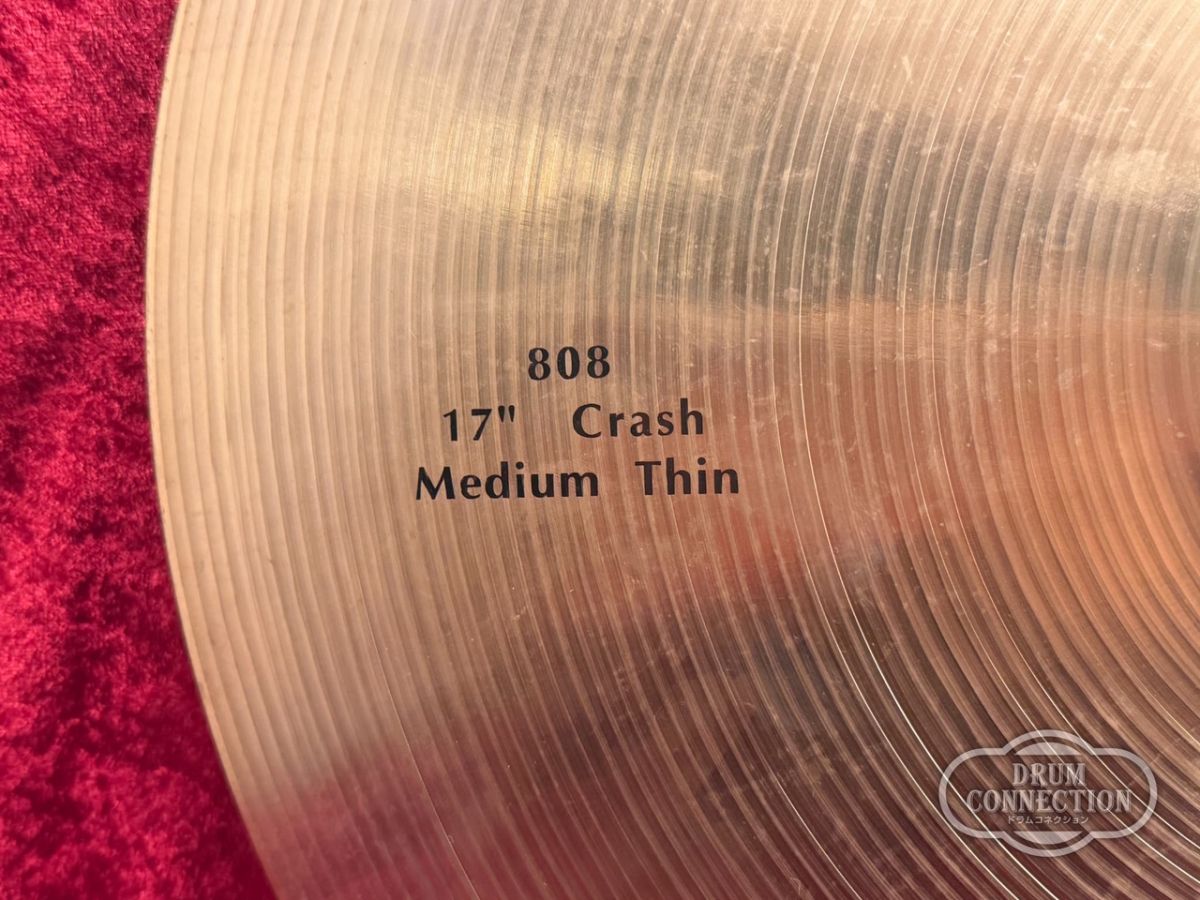 中古】808 Medium Thin Crash 17