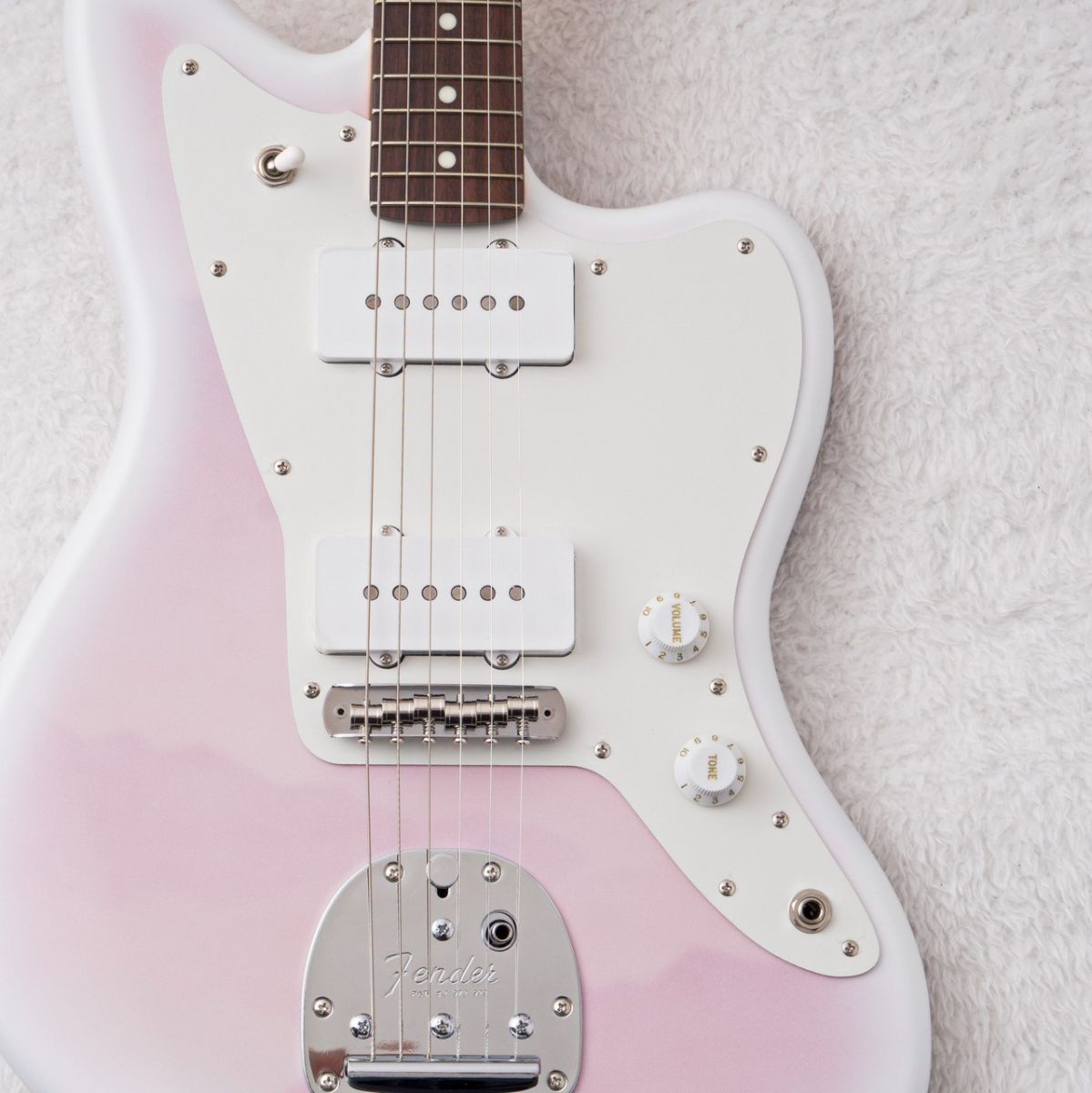 2026 Made in Japan Hybrid II Jazzmaster Misty Satin Pink Mist