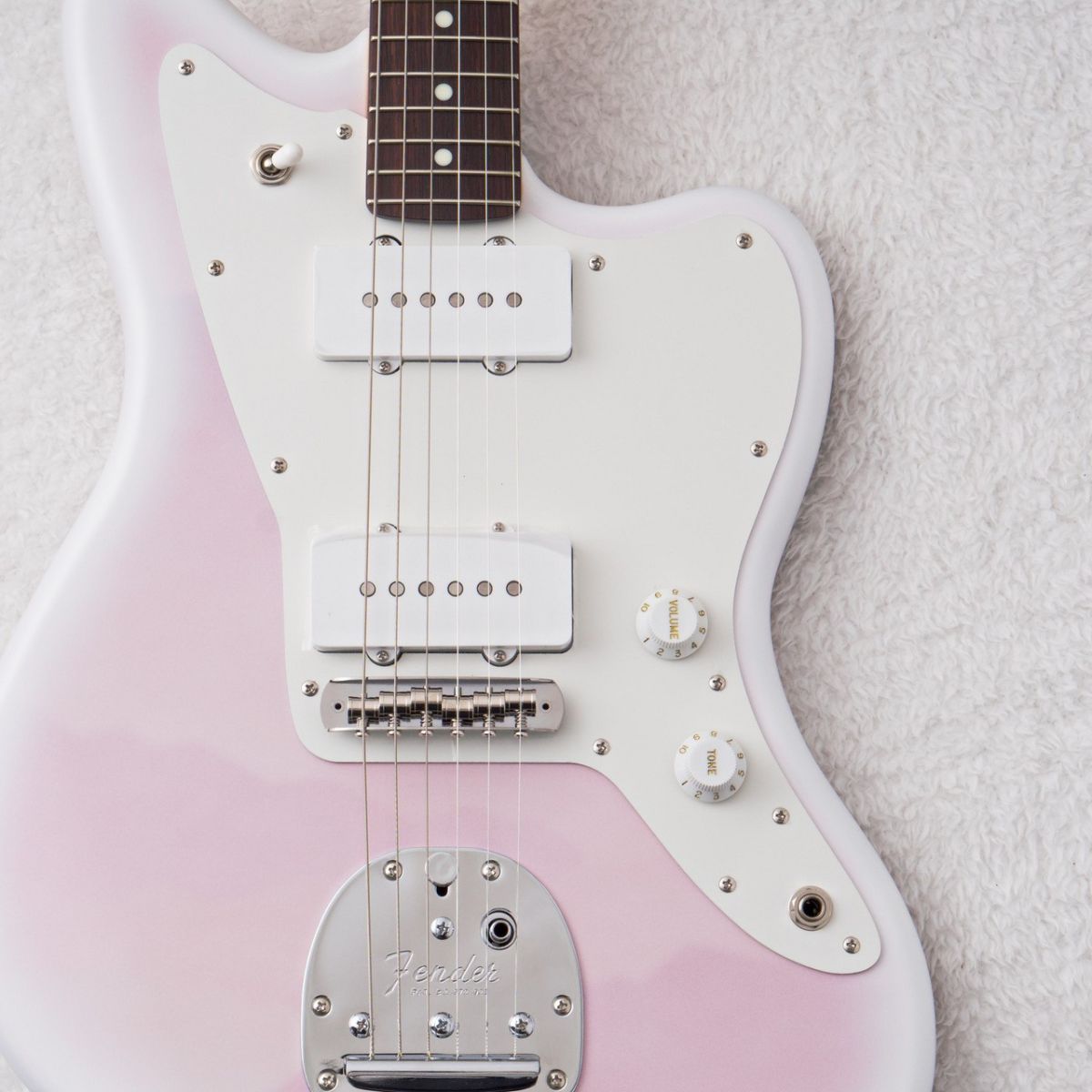 2026 Made in Japan Hybrid II Jazzmaster Misty Satin Pink Mist