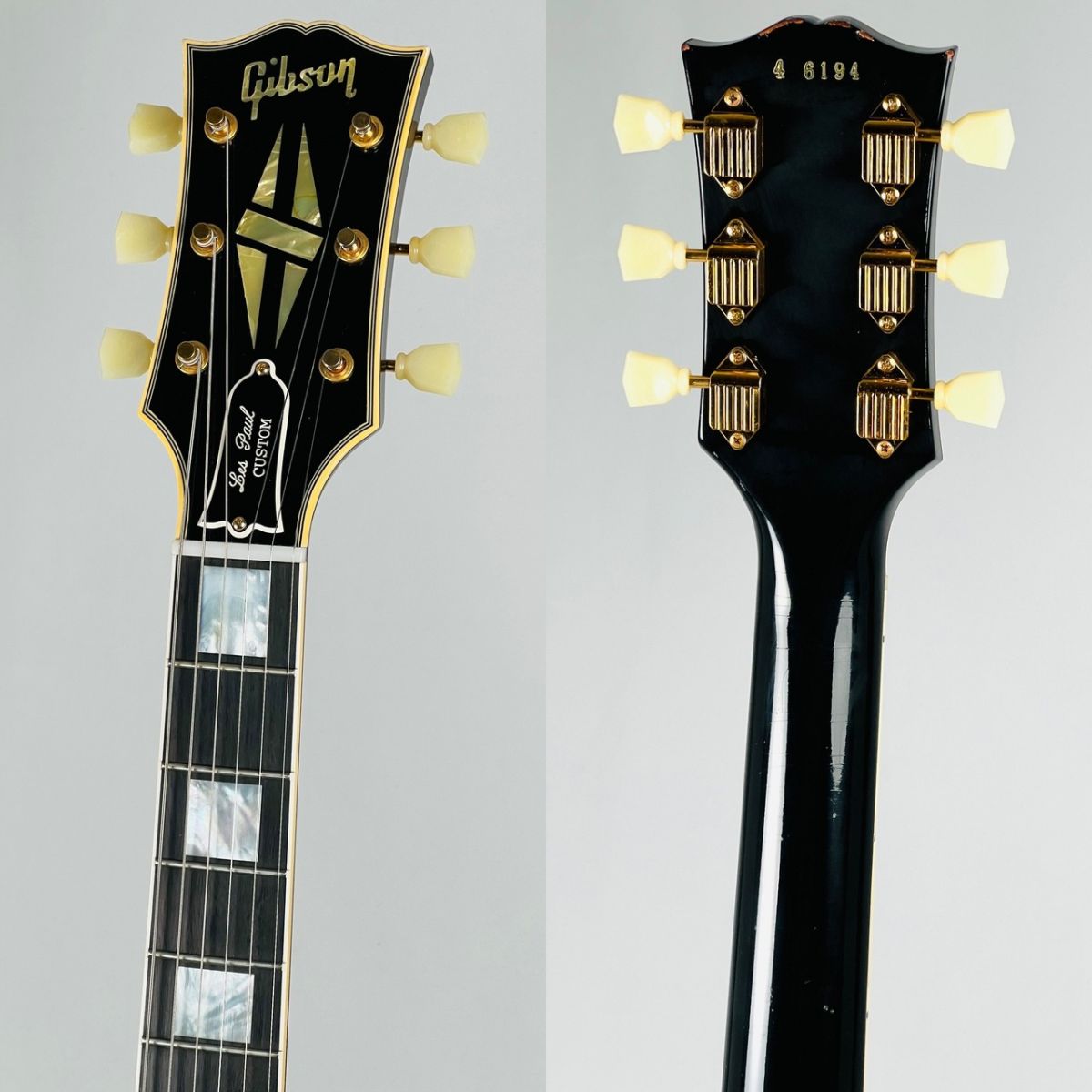 Murphy Lab 1954 Les Paul Custom Ebony Light Aged #46194【4.10kg
