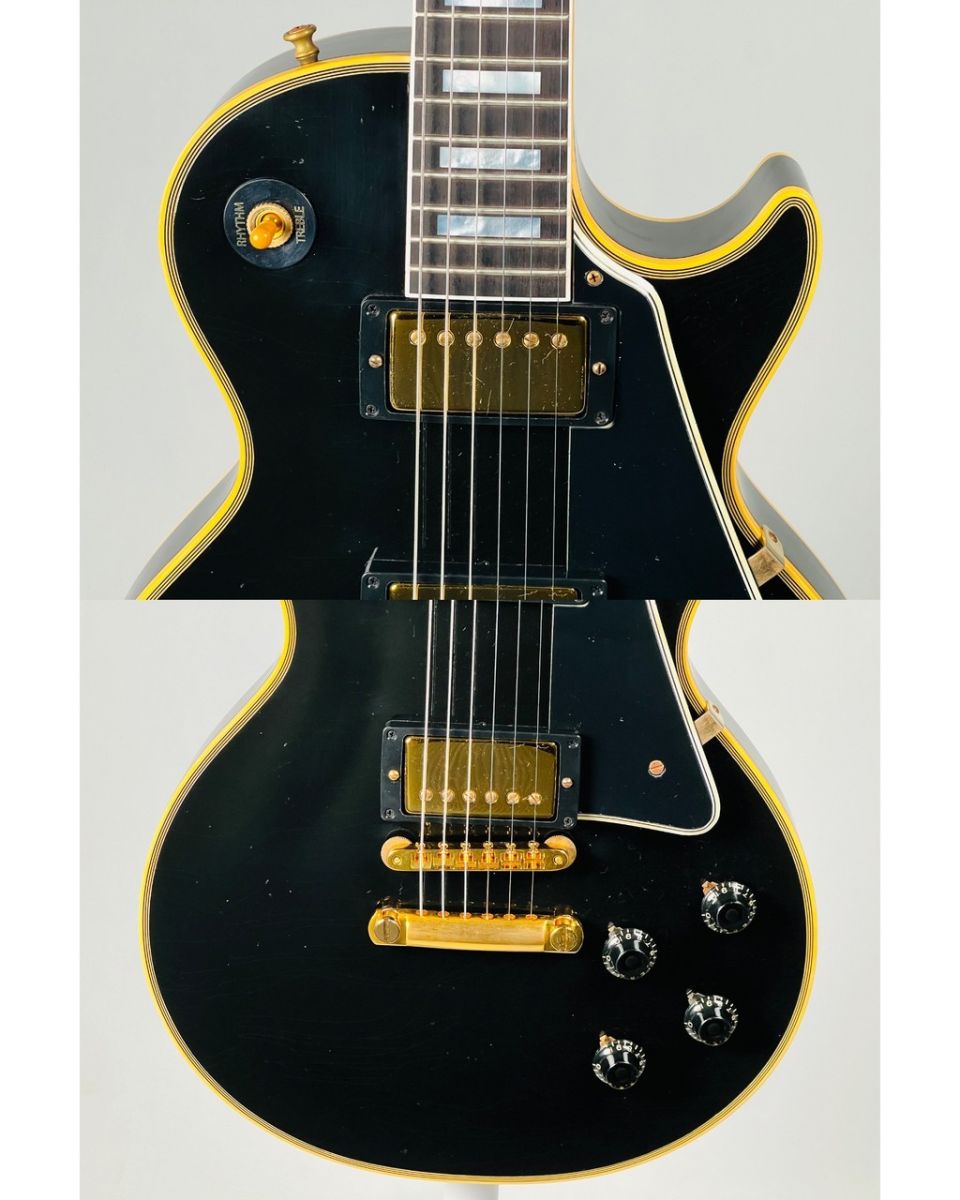 専用です　激レア　アンティークスラブ変色 あり Murphy Lab 1957 Les Paul Custom 2PU Ultra Light Aged #76626