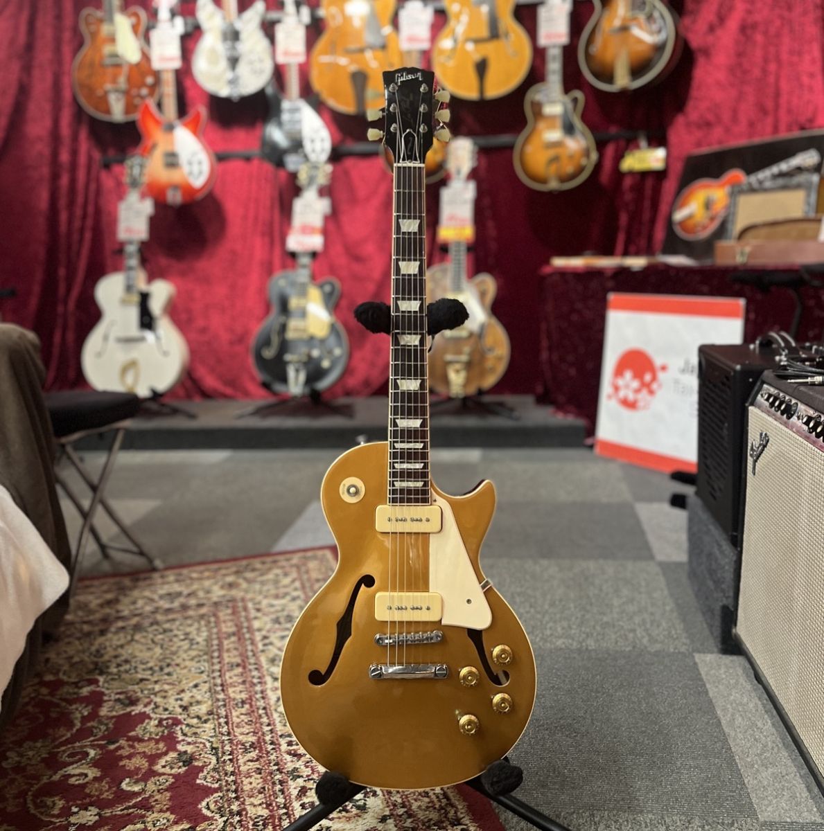 Memphis ES-Les Paul Premiere P-90 VOS Gold Top 2016年製
