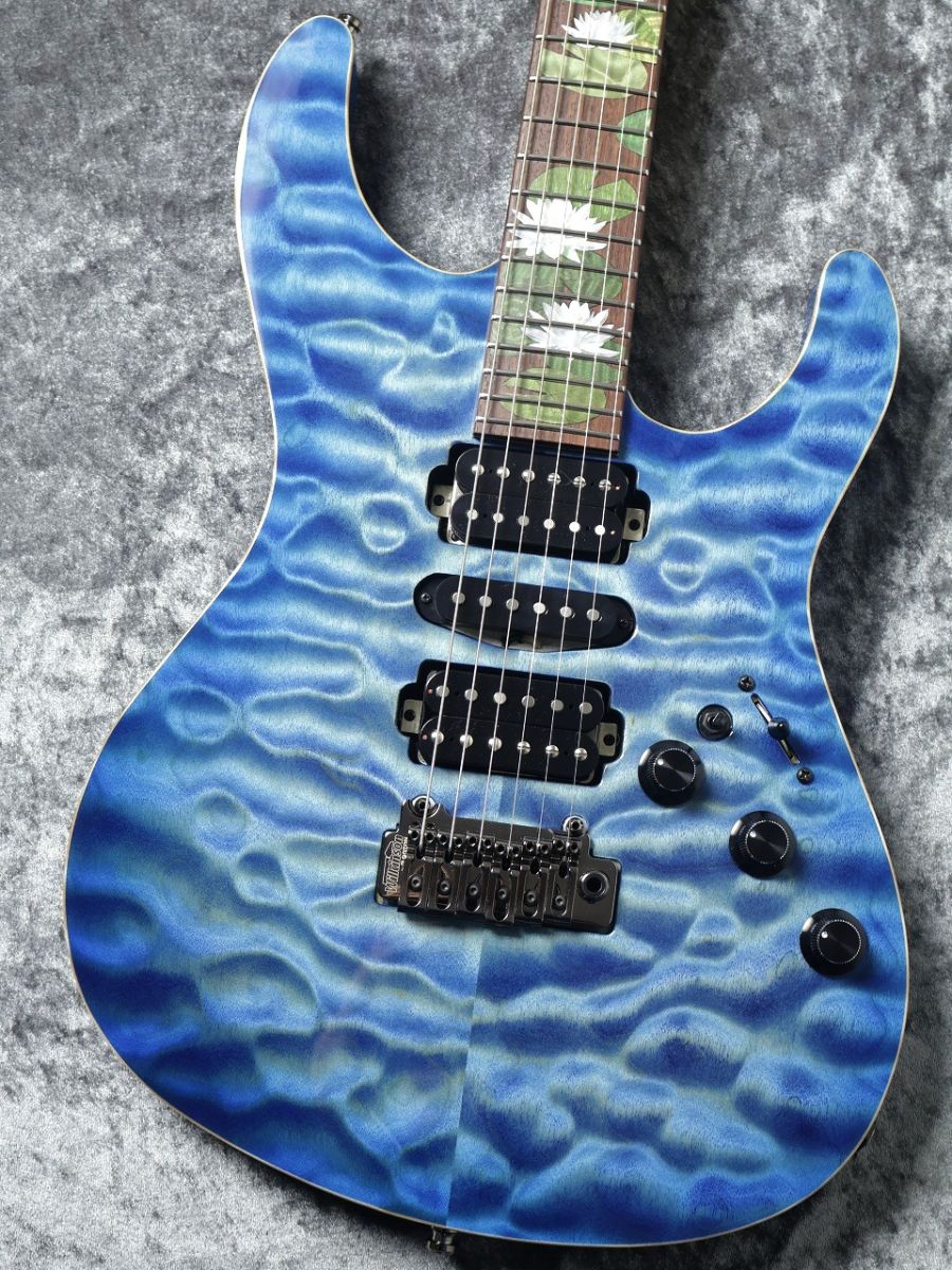 Showcase Limited Hydra 24F Quilt Top/Alder Body/清流/Custom Inlay