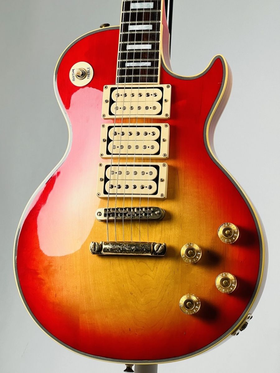 【ギベオン】リビアングラス エメラルド Gアメジスト 華奢ブレス 同ロッド鑑定済 EG600 -Cherry Sunburst-【1978年製】【4.15kg】 | 【クロサワ楽器店
