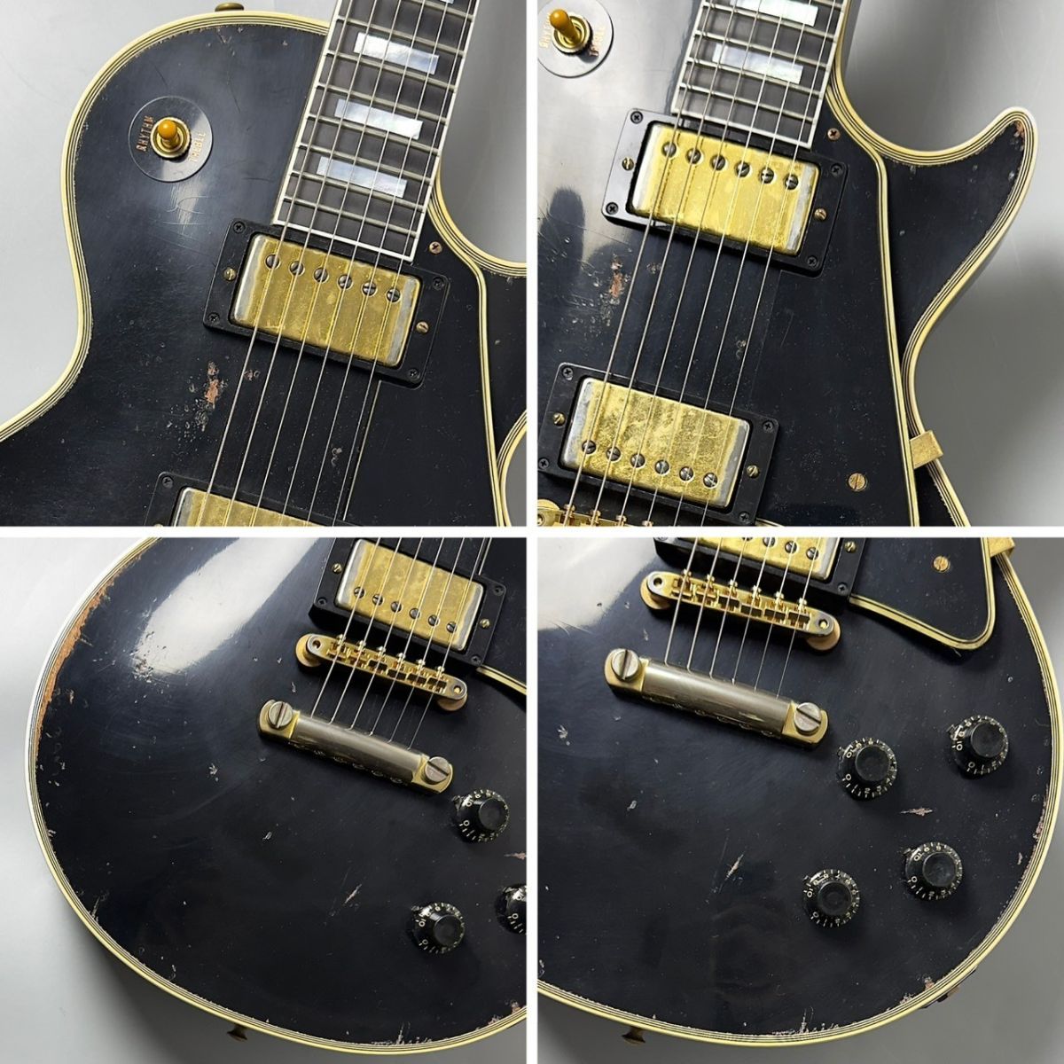Murphy Lab 1957 Les Paul Custom 2PU Ultra Heavy Aged | 【クロサワ
