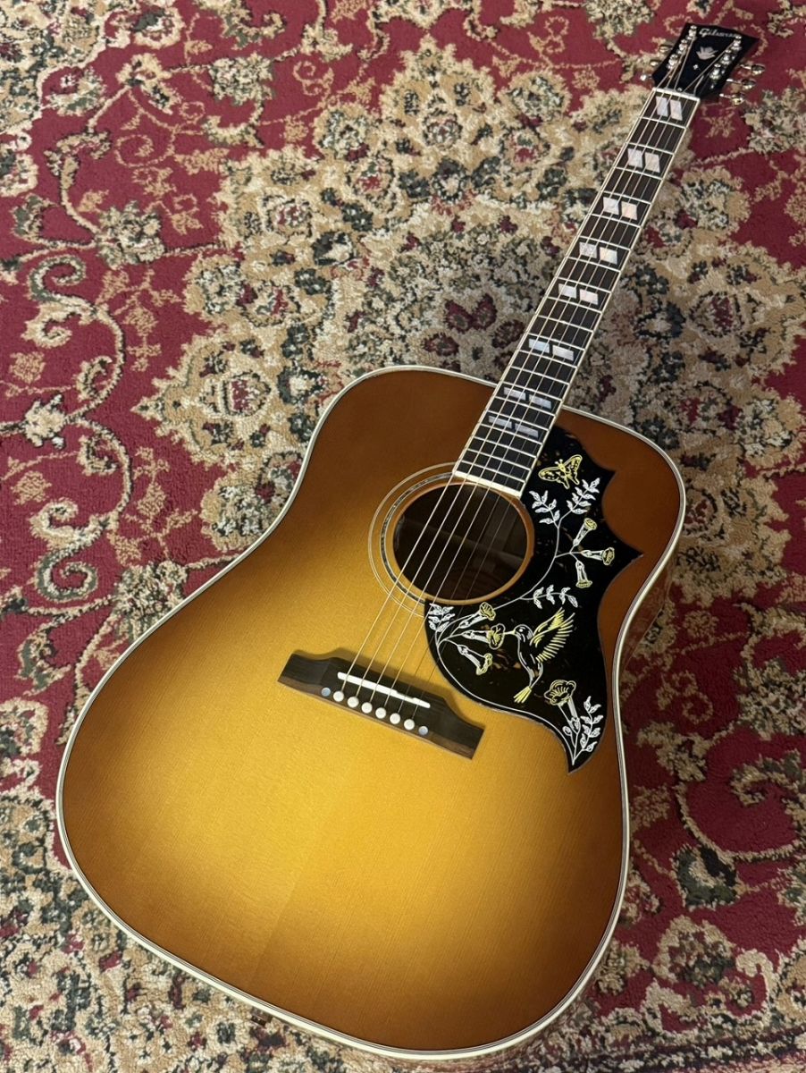 Hummingbird Koa Carpathian Spruce Honeyburst #21806112