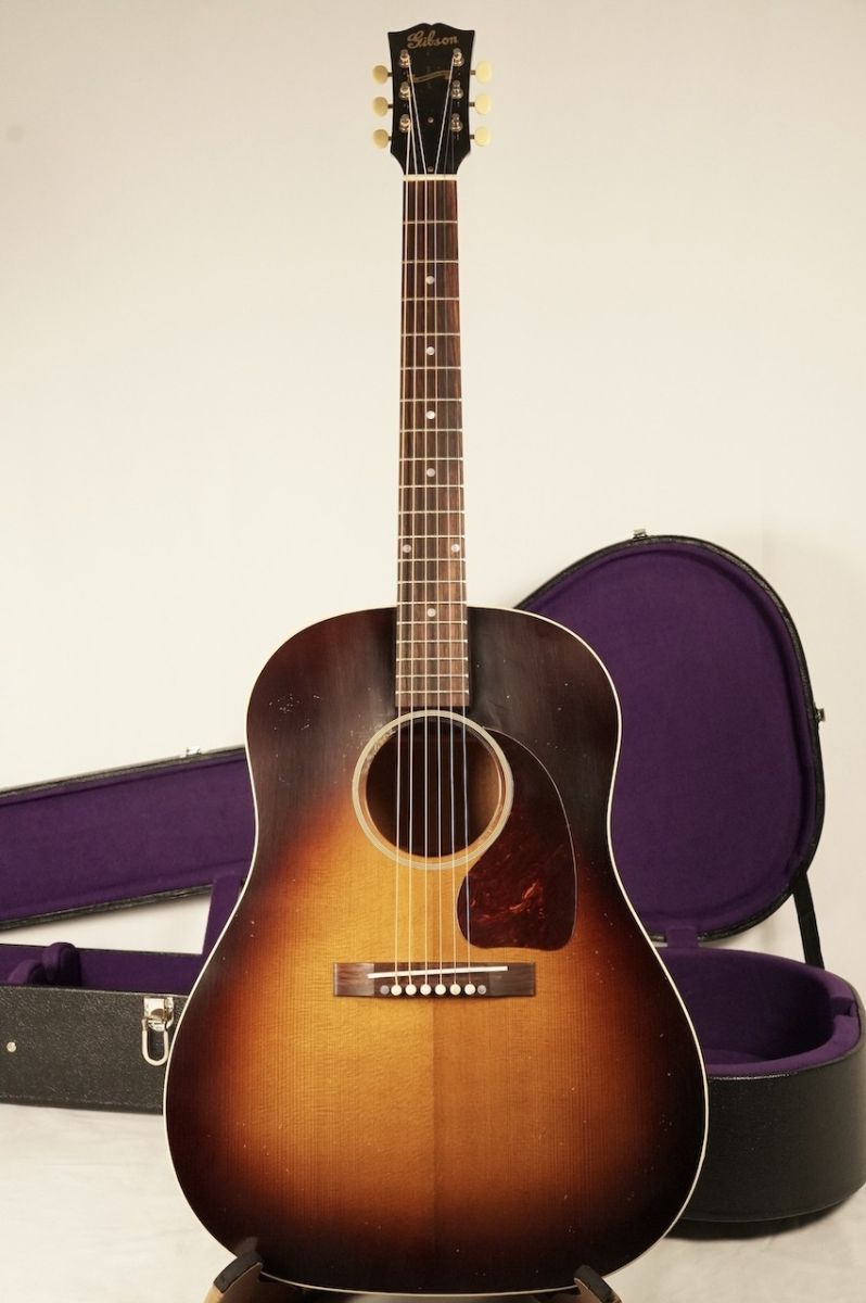 専用です　激レア　アンティークスラブ変色 あり Murphy Lab 1942 Banner J-45 Vintage Sunburst Light Aged #21586018