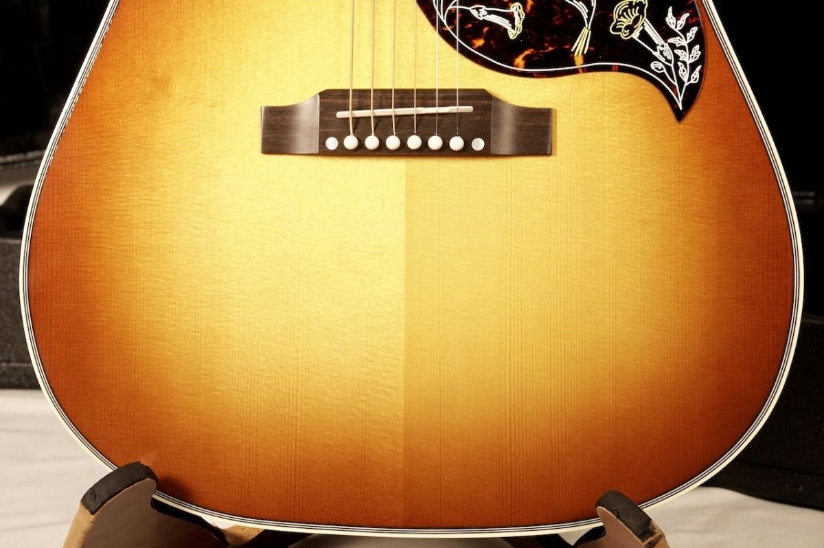 Hummingbird Koa Carpathian Spruce Honeyburst 【Greatest Hits