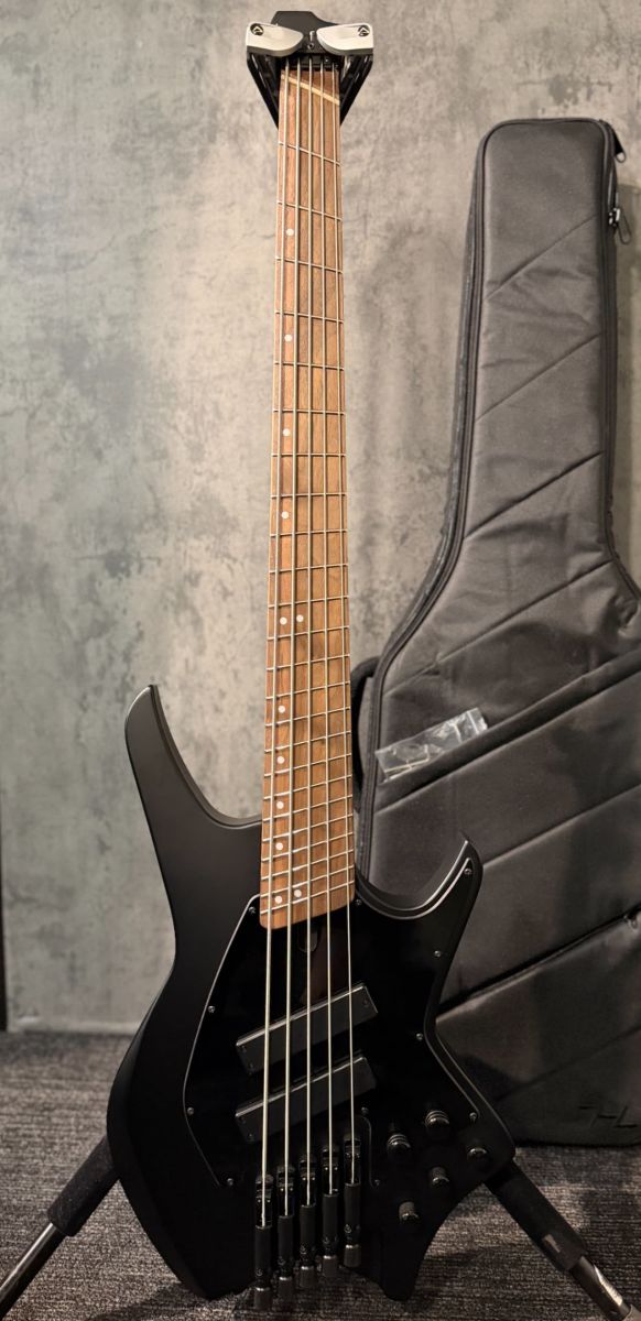 HEX Guitars NB505 ~Black~【3.97kg】【ヘッドレス/ステンレスフレット