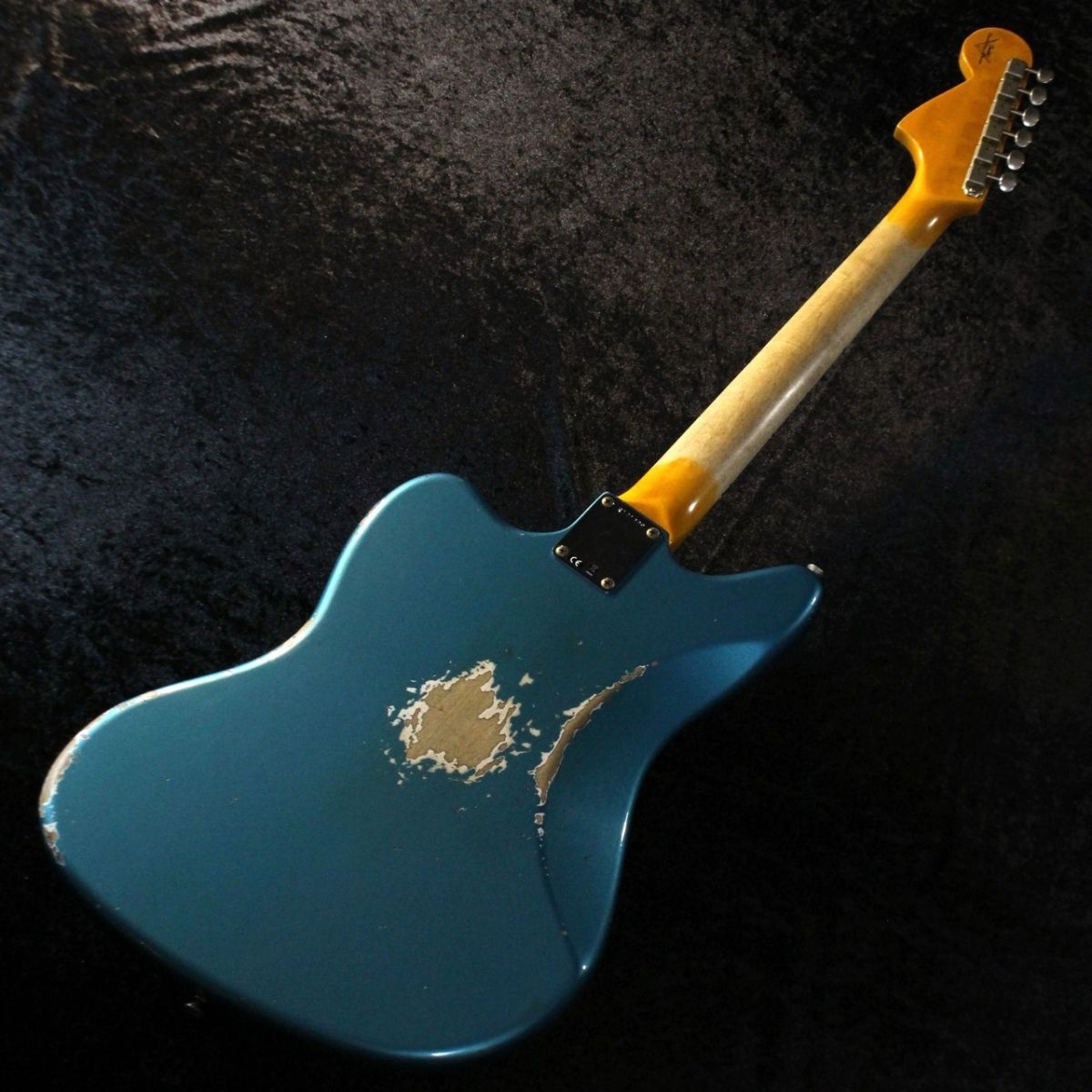 1965 Jaguar Heavy Relic Faded Ocean Turquoise Metallic #R141399