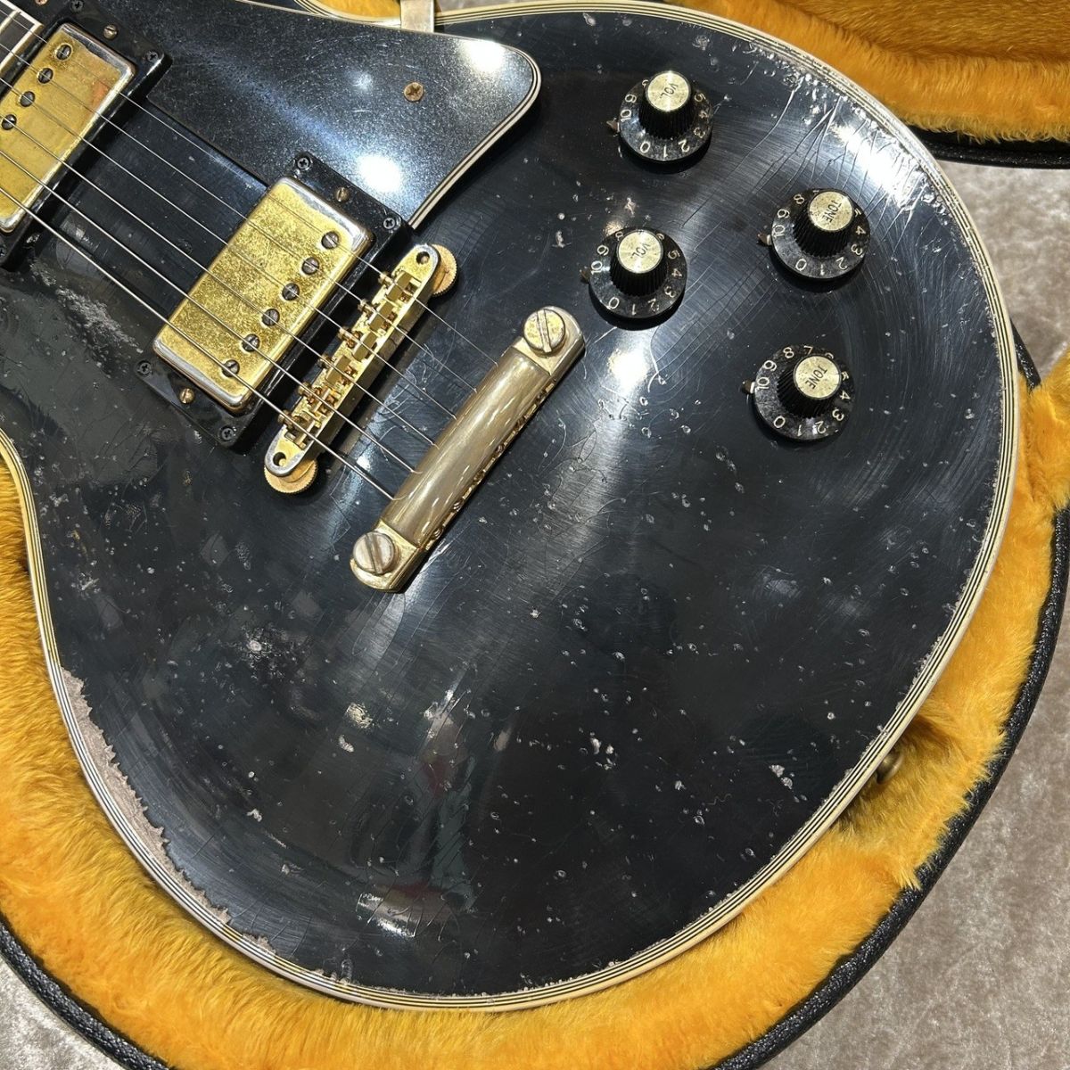 当社オーダー品】Murphy Lab 1968 Les Paul Custom Ebony Ultra Heavy