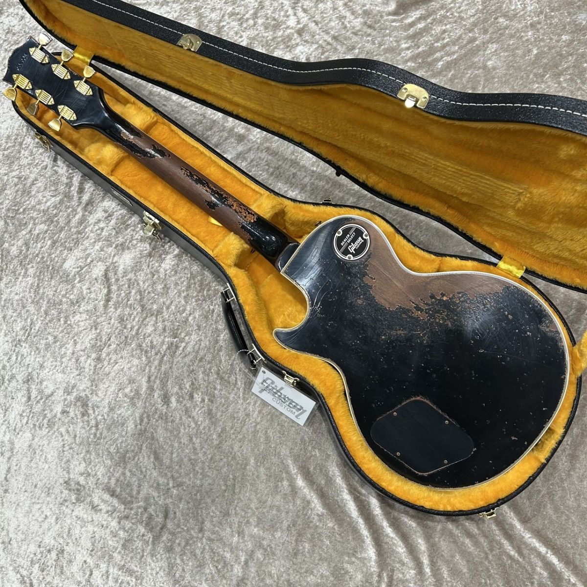 当社オーダー品】Murphy Lab 1968 Les Paul Custom Ebony Ultra Heavy