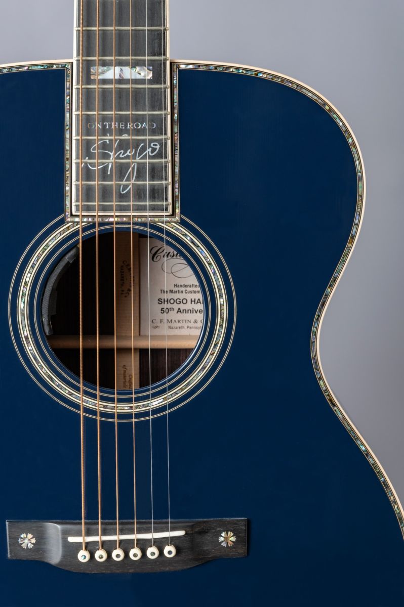 Martin Custom & Special Editions OM Style42 SH NAVY BLUE