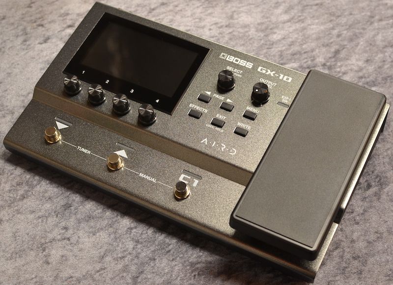 BOSS GX-10 ギターエフェクトプロセッサー／美品used GX-10 Guitar Effects Processor 【中古】 | 【クロサワ楽器店