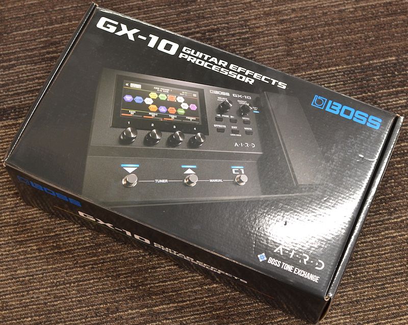 BOSS GX-10 ギターエフェクトプロセッサー／美品used GX-10 Guitar Effects Processor 【中古】 | 【クロサワ楽器店