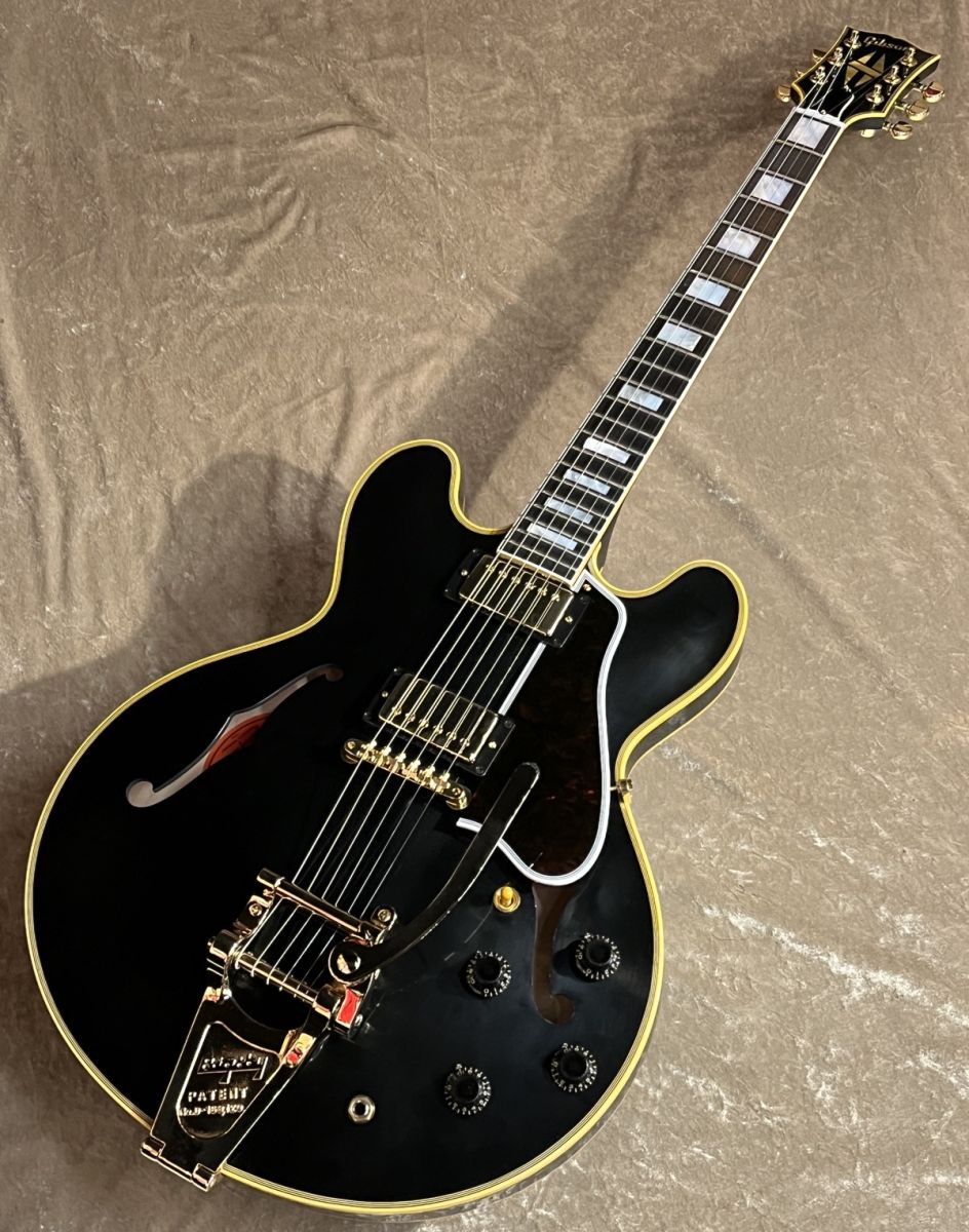 1959 ES-355 Reissue Ebony w/Bigsby VOS sn A960432 | 【クロサワ楽器