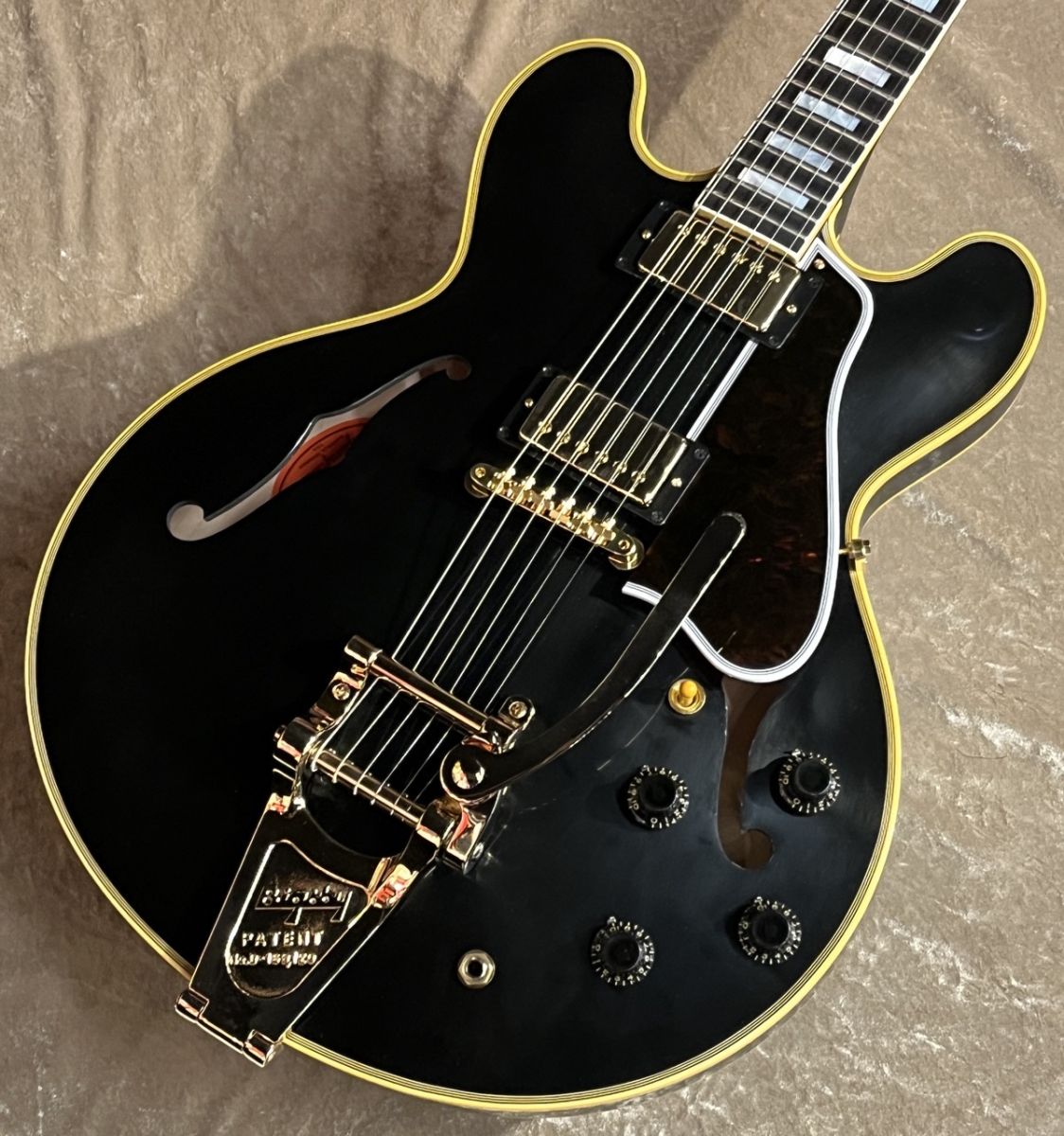 1959 ES-355 Reissue Ebony w/Bigsby VOS sn A960432 | 【クロサワ楽器