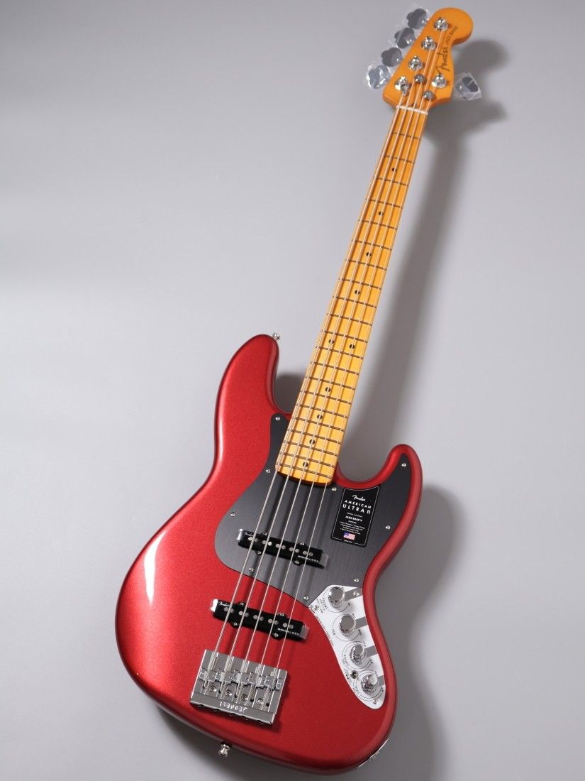 American Ultra II Jazz Bass V / Sinister Red | 【クロサワ楽器店