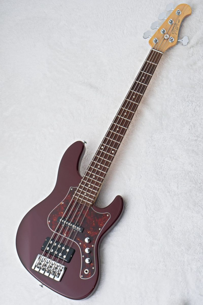 ベースギター JMJ52-AL-R -Azuki Metallic-【4.85kg】【Made in Japan