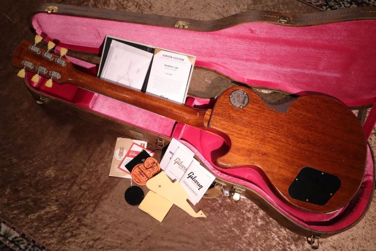 Limited Edition Murphy Lab 1959 Les Paul Standard Molten Amber