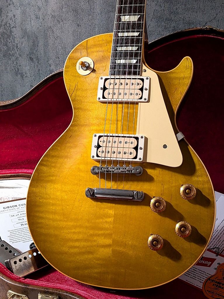 Limited Run 1958 Les Paul Standard VOS ~ Green Lemon Fade ~ #86462