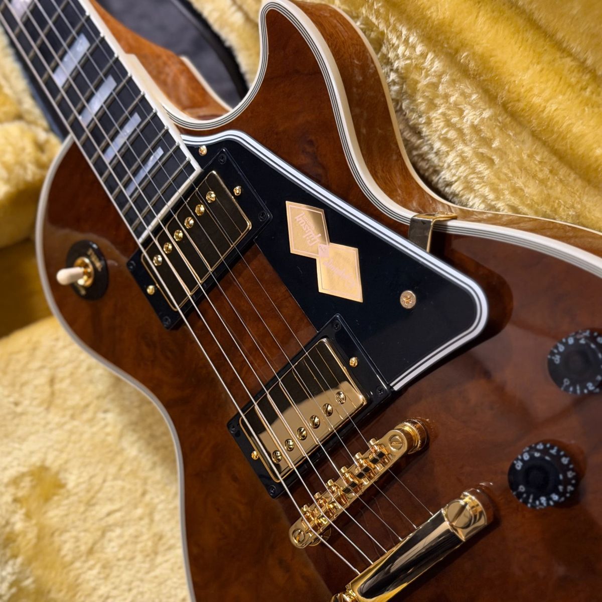 Inspired by Gibson Custom Les Paul Custom Figured ~Antique Natural