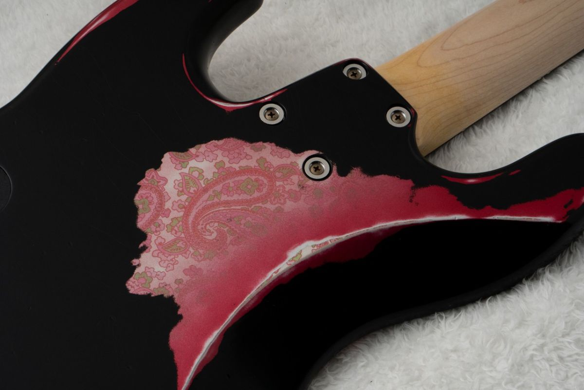 XJ-1T 5st Heavy Aged ~Black over Pink Paisley~ #3627 [4.56kg