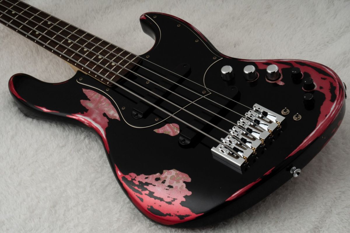 XJ-1T 5st Heavy Aged ~Black over Pink Paisley~ #3627 [4.56kg