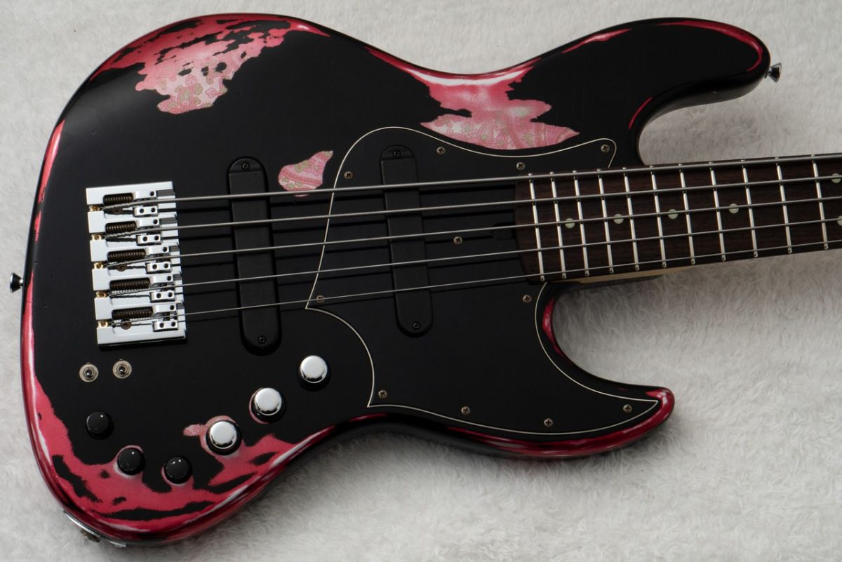 XJ-1T 5st Heavy Aged ~Black over Pink Paisley~ #3627 [4.56kg
