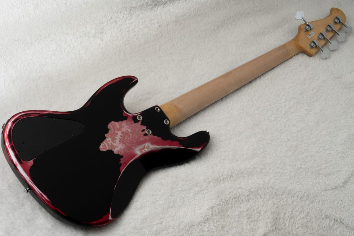 XJ-1T 5st Heavy Aged ~Black over Pink Paisley~ #3626 | 【クロサワ