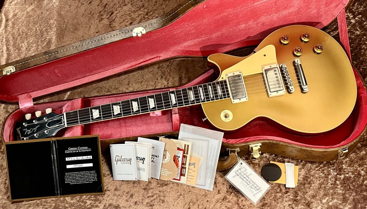 Historic Collection 1957 Les Paul Gold Top Reissue VOS Double Gold